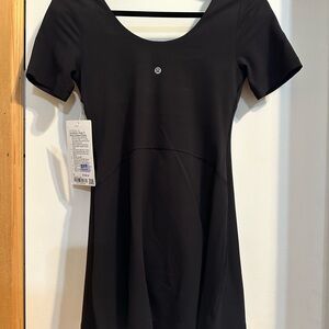 Lululemon Athletica Black Athletic Mini Dress